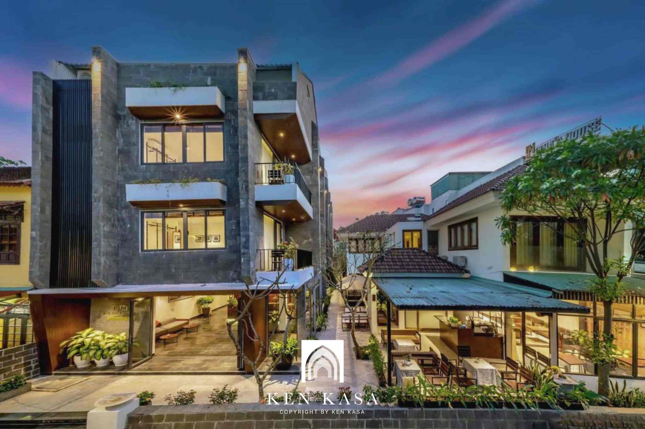Mẫu nhà homestay độc đáo Em's house homestay